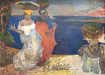 Women by the sea