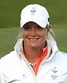 Suzann Pettersen, winner of several majors and #2 in the World Rankings