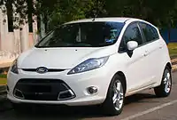 Ford Fiesta Sport 5-door hatchback (Malaysia; Asian-styling pre-facelift)