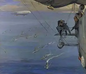 A Convoy, North Sea, 1918