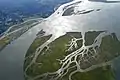 Aerial view of Russian Island