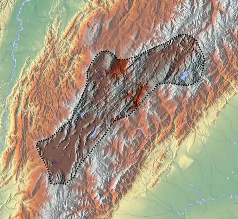 Floresta Formation is located in the Altiplano Cundiboyacense