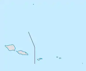 Āfono is located in American Samoa