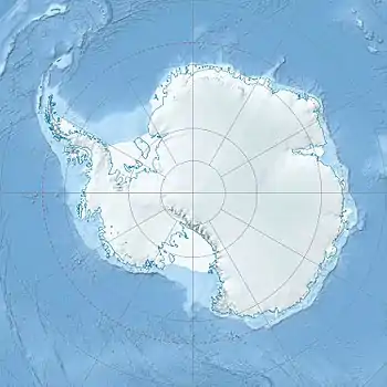 Location of the Pole of Inaccessibility in Antarctica
