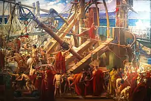 Archimedes Directing the Defences of Syracuse, 1895