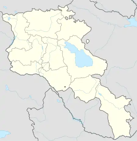 Garni Գառնի is located in Armenia