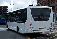 Arriva North East Plaxton Centro rear bodied VDL SB120