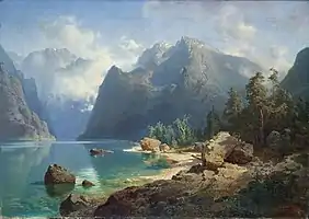 Norwegian Fjord Landscape (1849)
