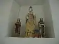 Statues of Saints.