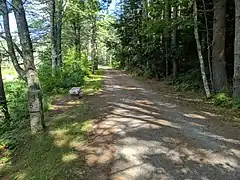 B = Boston 58 miles (93&nbsp;km) marker. The opposite side will read N 46. Original paint. Oakham