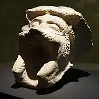 Sculpture of a lion as a fountain head, Susa, Sukkalmah period.