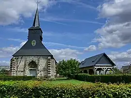 The church in Beaudéduit