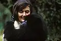 Dian Fossey with Orphaned Gorilla