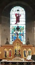 Window in St Ninian's Chapel, Braemar
