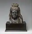 Bust of a Bodhisattva, possibly Maitreya, Loriyan Tangai, 2nd-3rd century