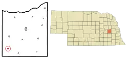 Location of Surprise, Nebraska