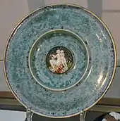 Dish with figures