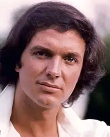 Camilo Sesto in 1978, photo session album "Sentimientos" by José María Castellví.