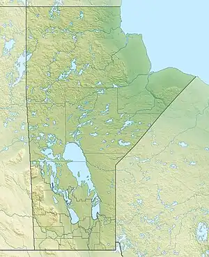 Pine Creek is located in Manitoba