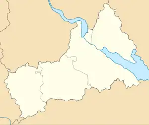 Kaniv is located in Cherkasy Oblast