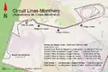 Entire map of the Autodrome de Linas-Montlhéry - 12.500&nbsp;km (7.767&nbsp;mi)