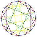The chromatic index of the Clebsch graph is 5.