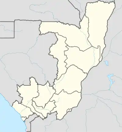 Madingou is located in Republic of the Congo