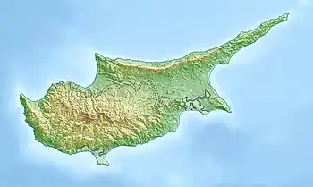 Trachoni is located in Cyprus
