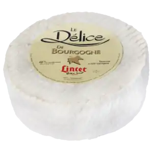 Délice de Bourgogne cheese 2 kg is exclusively produced by Fromagerie Lincet