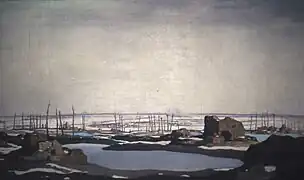 The Battlefields of Ypres—After by David Young Cameron