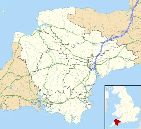 Modbury is located in Devon