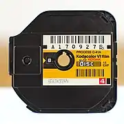 The disc film cartridge