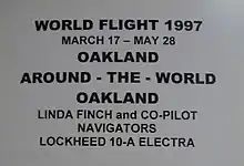 Sign explaining the map