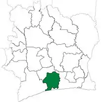 Divo Department upon its creation in 1969. It kept these boundaries until 1980, but other departments began to be divided in 1974.