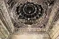 Domical bay ceiling art in outer mantapa of the Veeranarayana temple at Belavadi