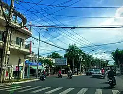 A corner of Long Điền town