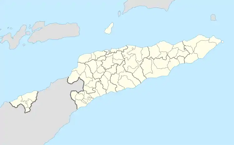 Quelicai is located in East Timor