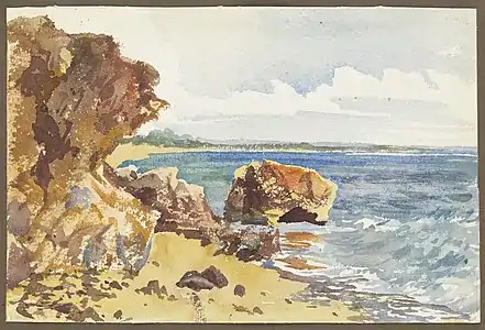 St Kilda Red Bluff looking towards Brighton