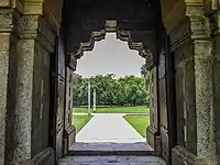Doorway of the mausoleum