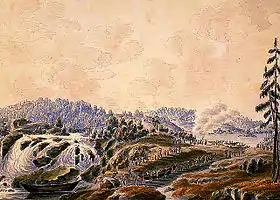 Extremely wearisome journeys at the portages (1821)