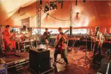 Flamingods at Field Day 2017