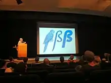 František Štorm speaking in 2011