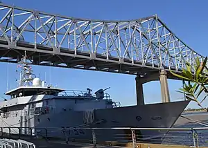 Photo d'un patrouilleur équipé du Narwhal