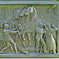 "Return of the Quadriga" relief