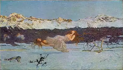 Giovanni Segantini The Punishment of Lust 1891