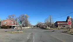 Glade Park's main crossroads, DS and 16.5 S roads