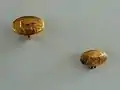 Gold rings with reliefs, Late Helladic (Mycenaean)