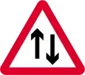 Two-way traffic ahead