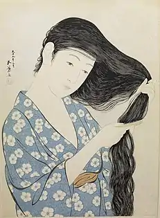 Combing the HairGoyō Hashiguchi, 1920