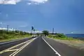 Hawaii Route 30 closely follows the Maui coast north of  Lahaina.